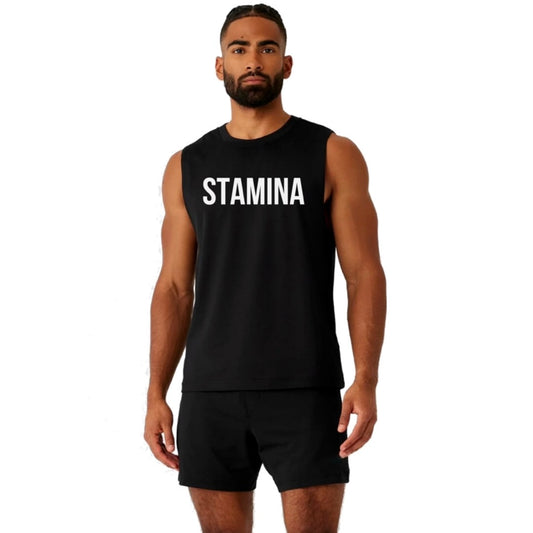 Mens Cardio District "STAMINA" Tank Top