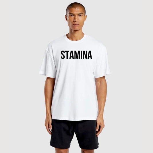 Mens Cardio District Stamina Oversized Heavyweight T Shirt