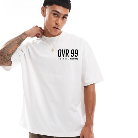 Mens OVR99 Oversized Heavyweight T Shirt