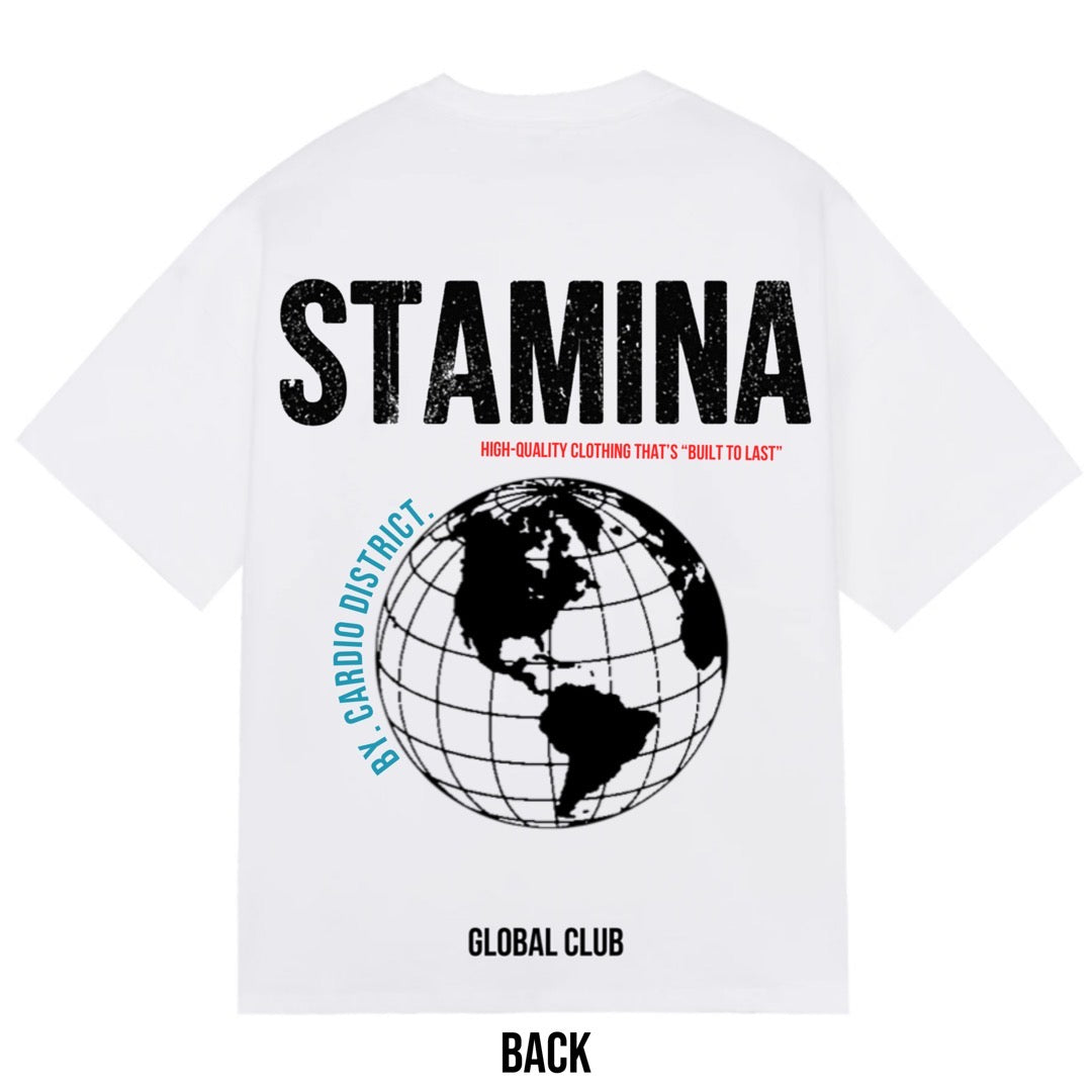 Men's "STAMINA" Global Club Back Boxy T-shirt