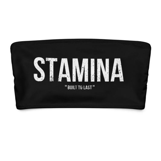 Women's "STAMINA" bandeau bikini Sports top