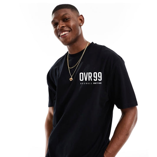 Mens OVR99 Oversized Heavyweight T Shirt