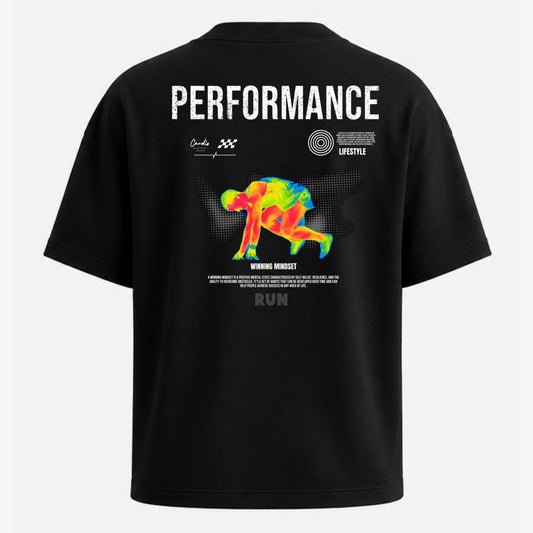 Mens Cardio District x FIT "Performance lifestyle boxy t-shirt