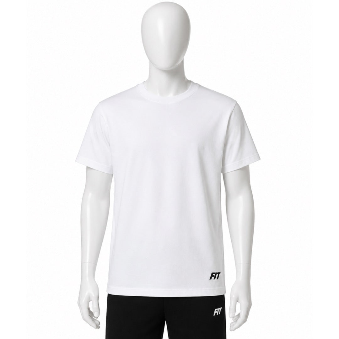 Mens Cardio District x FIT lightweight classic Embroidered Logo tee