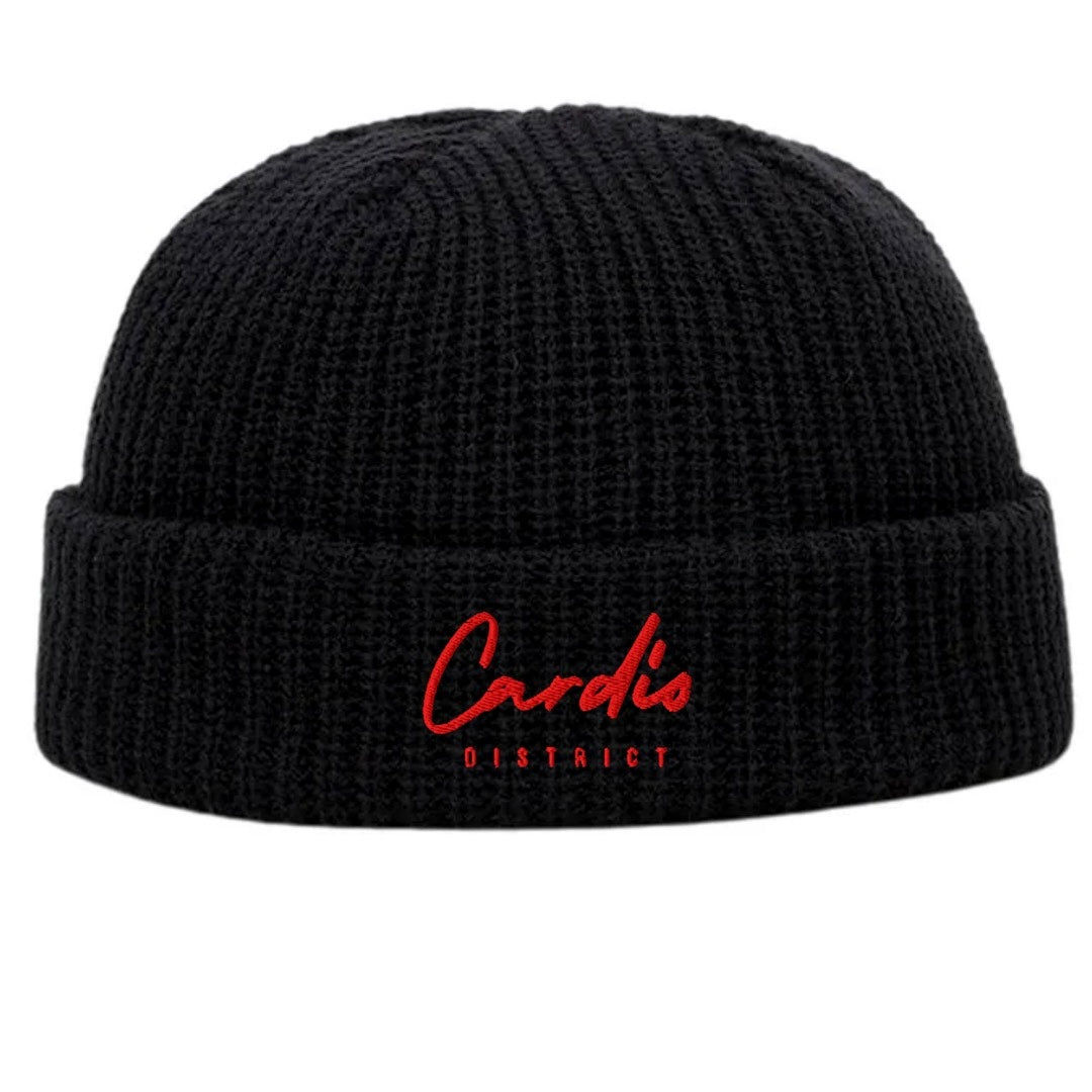 Cardio District Logo Fisherman Beanie