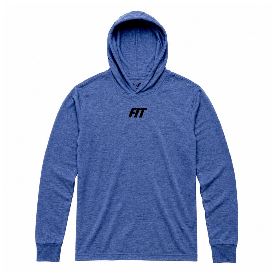 Unisex Cardio District x FIT Hooded long-sleeve tee