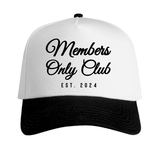 OVR99 Ninety Nine "Members Only" Two-Tone Snapback cap