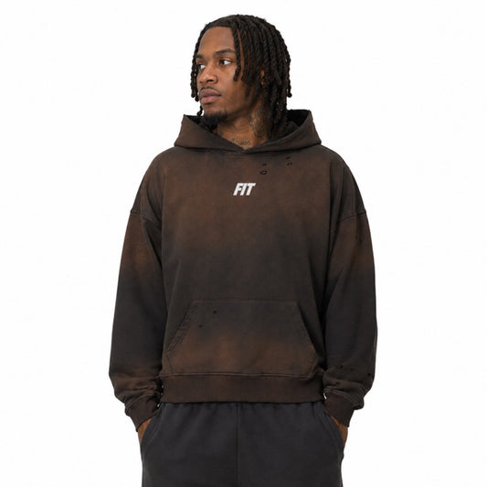Men's Cardio District x FIT sun-faded hoodie
