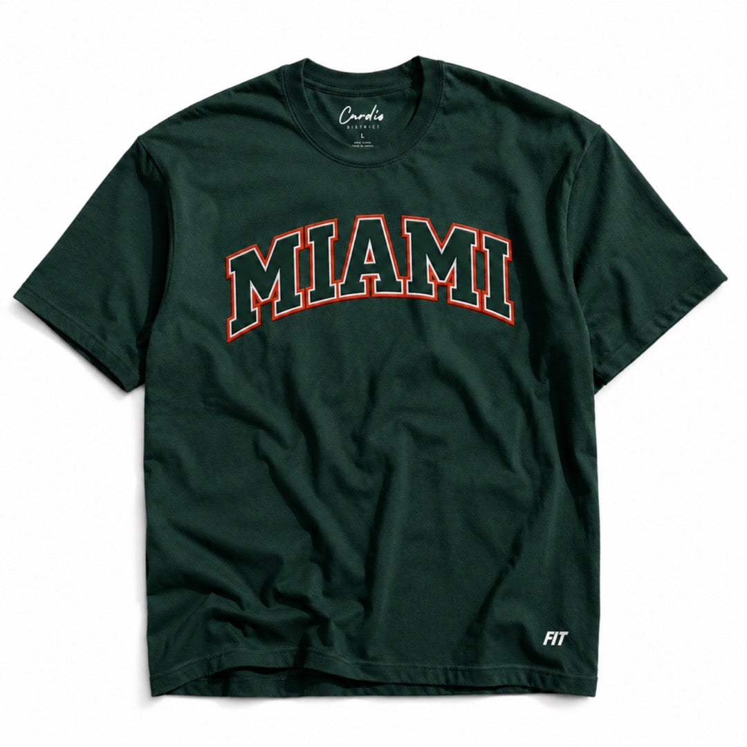Men's Cardio District Sportswear x FIT Miami regular classic t-shirt