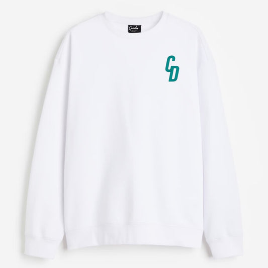 Unisex "Cardio District "CD" heavy crewneck sweatshirt