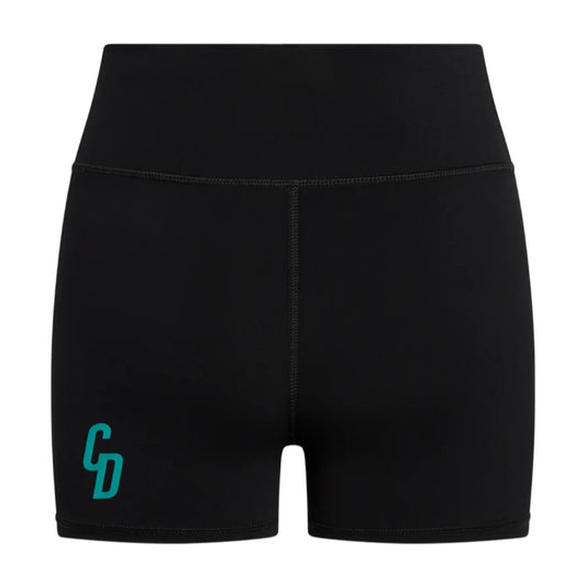 Women's Cardio District "CD" High Waist Biker Shorts