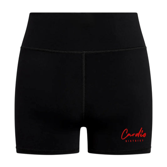 Womens Cardio District High Waist Biker Shorts