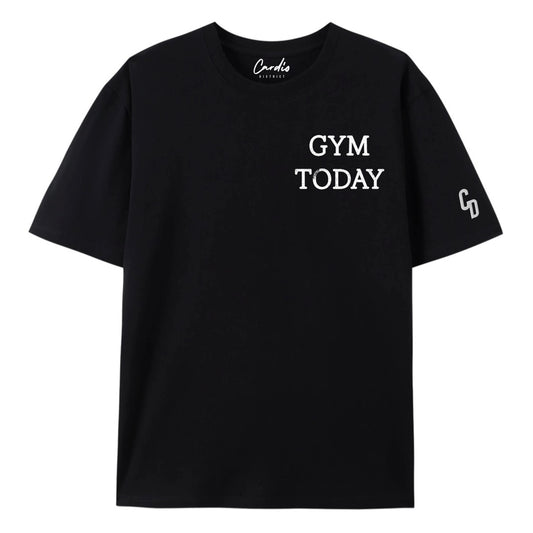 Men's Cardio District "GYM TODAY" Regular Fit Crew Neck T-shirt