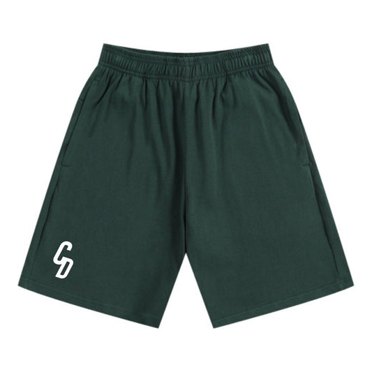 Men's Cardio District "CD" Essential Heavyweight Cotton Shorts