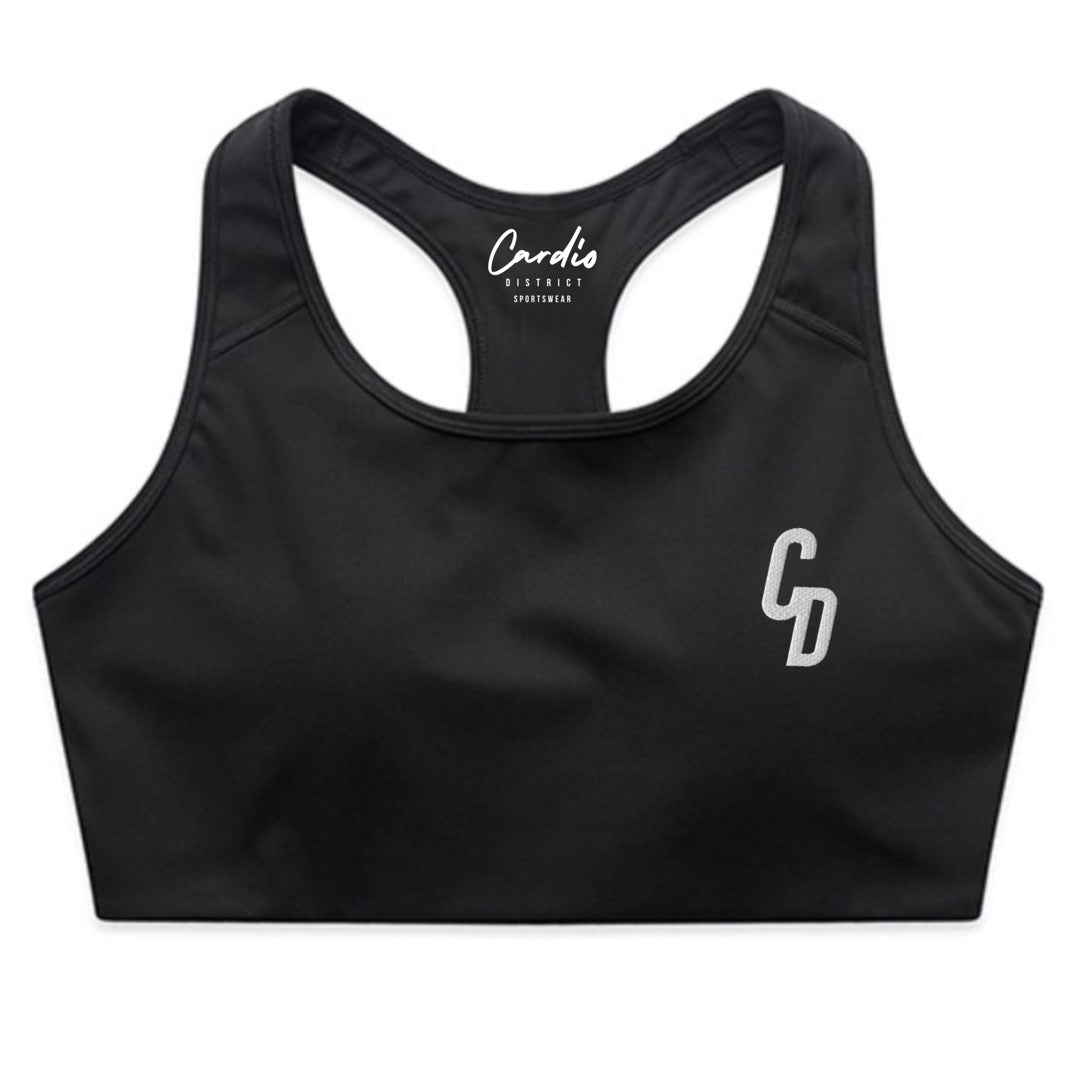 Women's Cardio District "CD" ACTIVE BRA TOP
