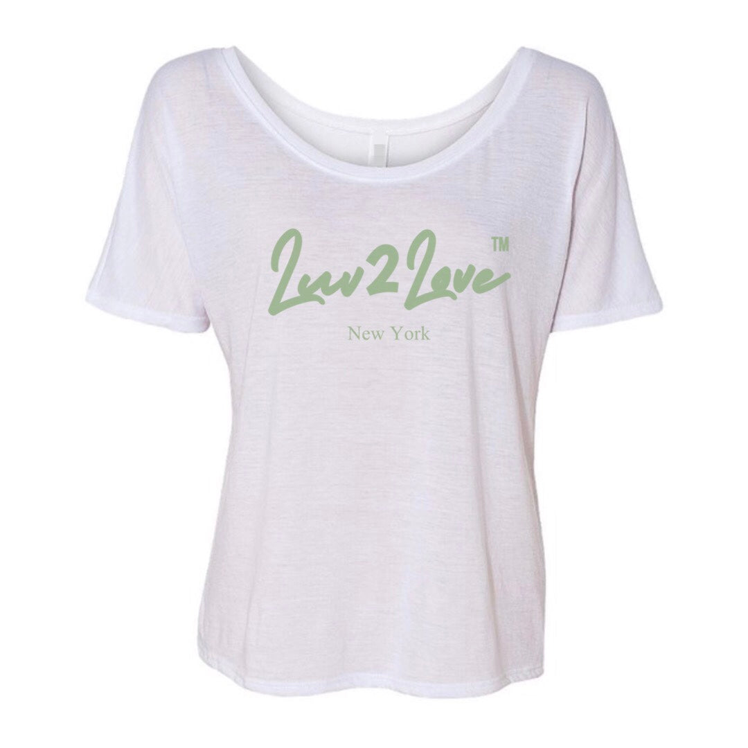 Women Luv2Love Slouchy Tee