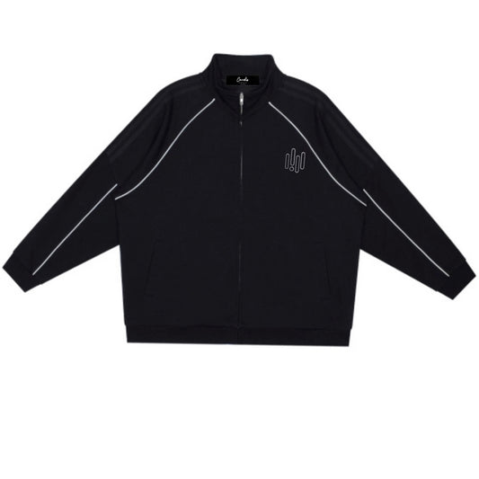Men's Cardio District Reflection Striped Raglan Sleeve  Jacket