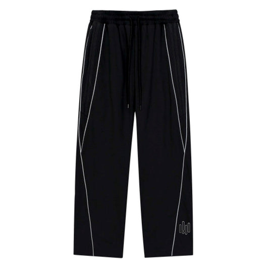 Men's Cardio District Reflection Striped Straight-Leg Sweatpants