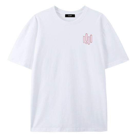 Men's Cardio District Open Open Logo Pure Cotton T-Shirt