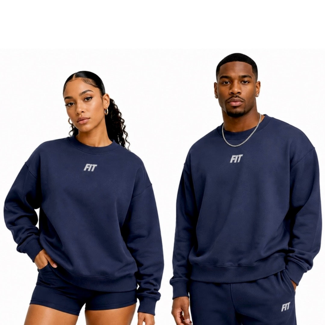 Unisex Cardio District x FIT Oversize high-quality sweatshirt