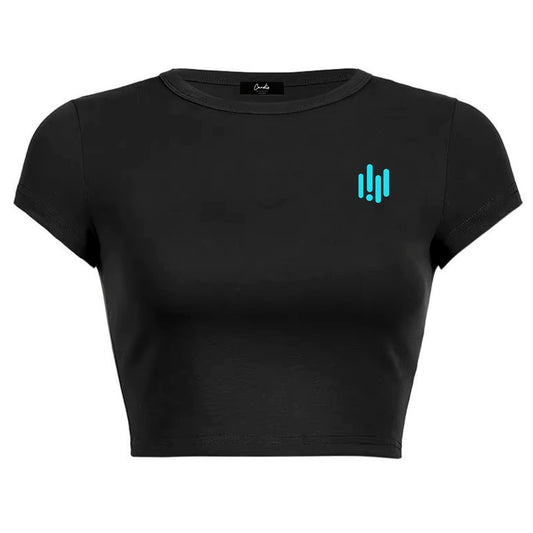 Women's Cardio District Baby Tee Seamless T-Shirt