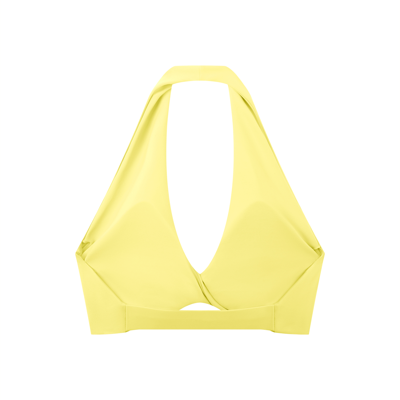 Women's Cardio District x FIT Pleated Halter Sports Bra