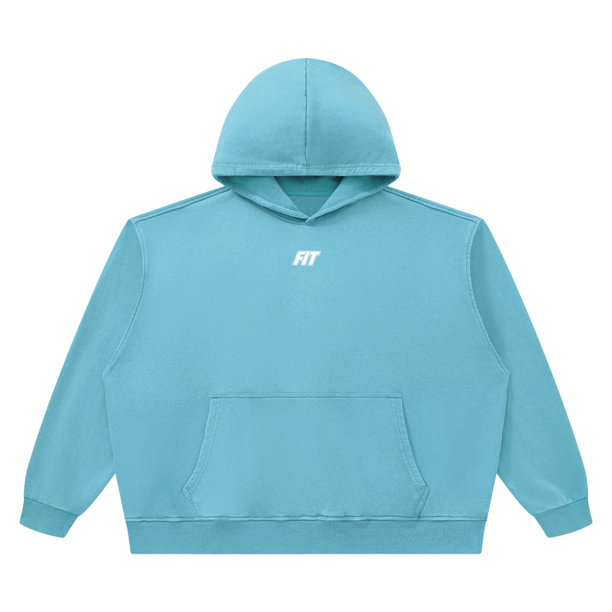 Men's Cardio District x FIT Heavyweight Vintage Wash Boxy Hoodie