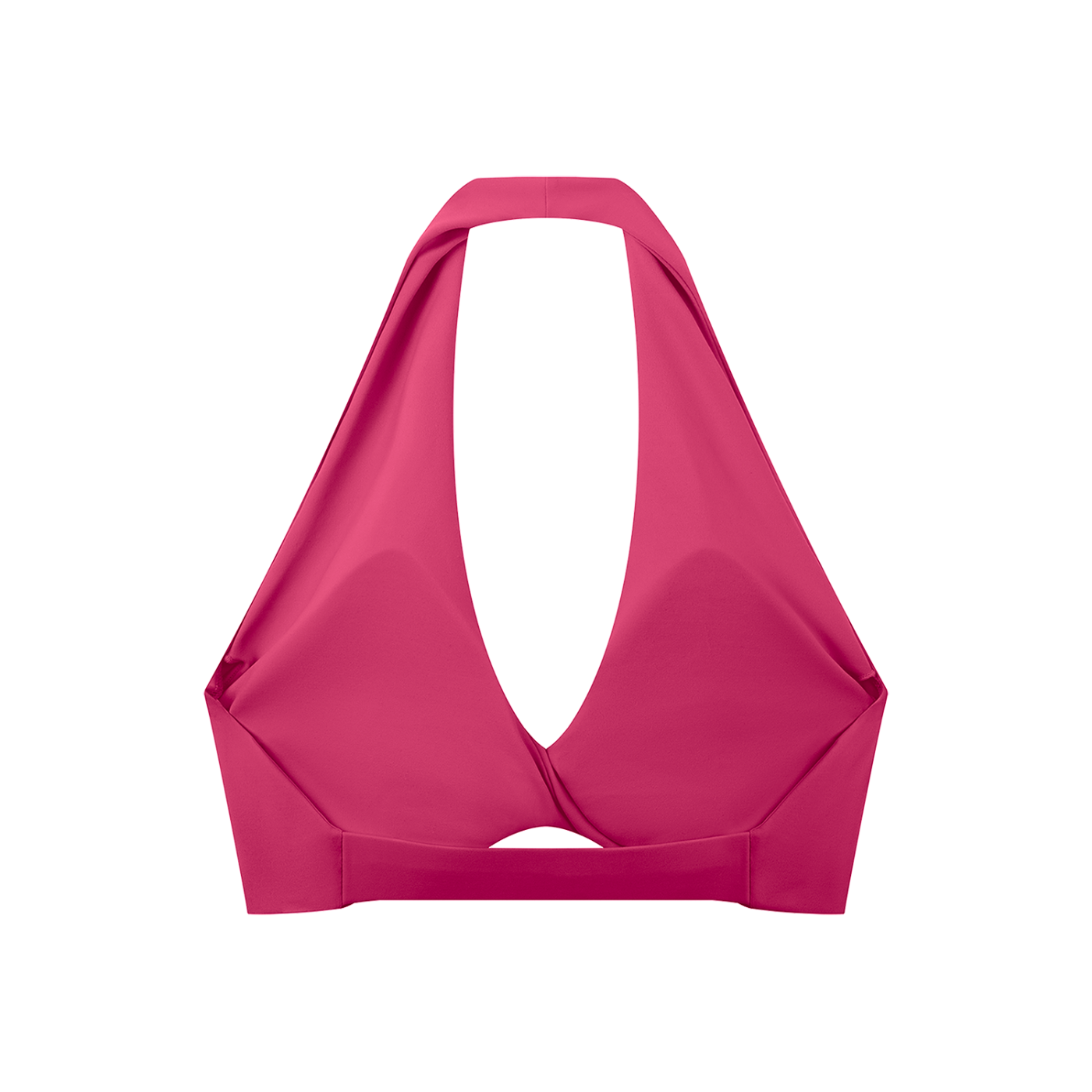 Women's Cardio District x FIT Pleated Halter Sports Bra