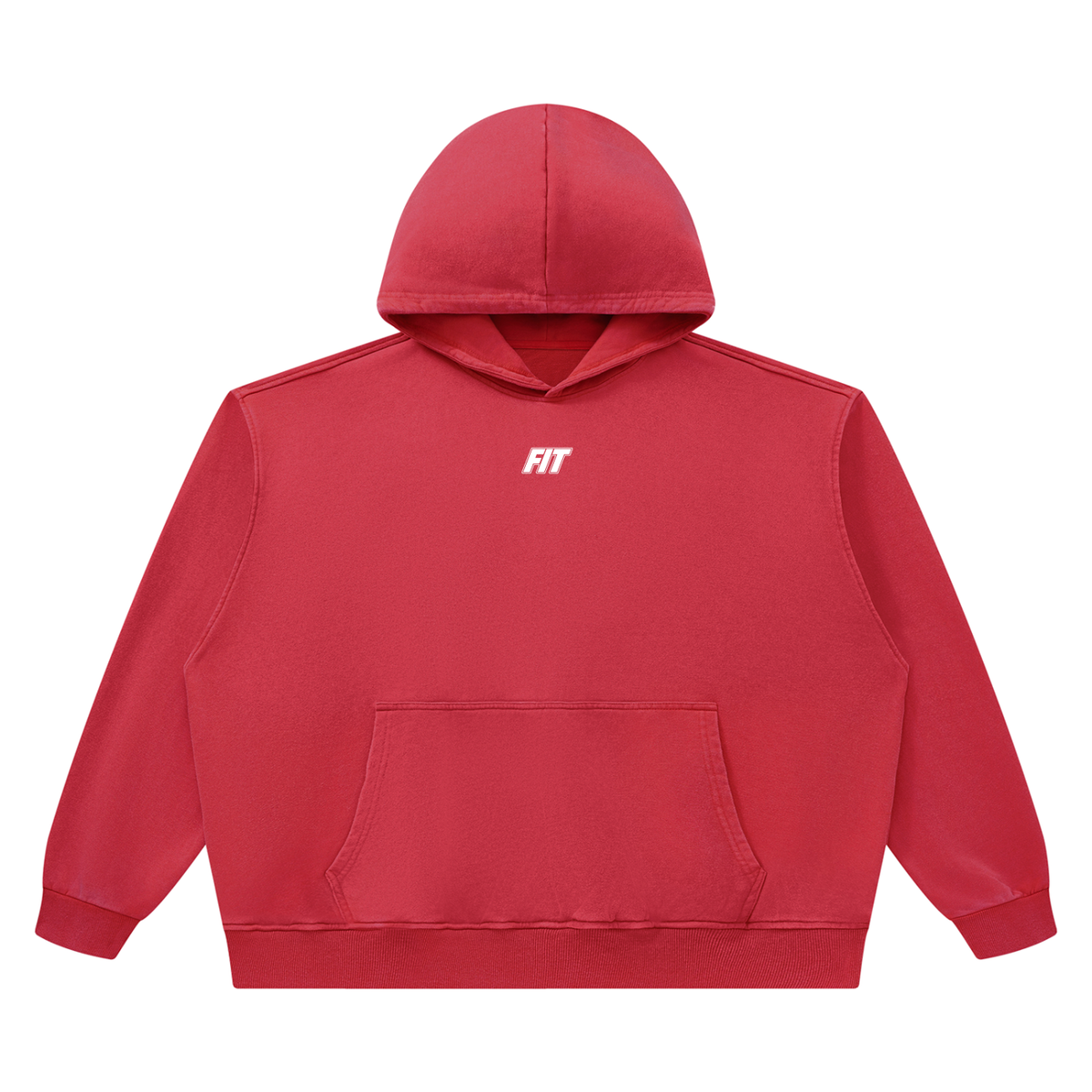 Men's Cardio District x FIT Heavyweight Vintage Wash Boxy Hoodie