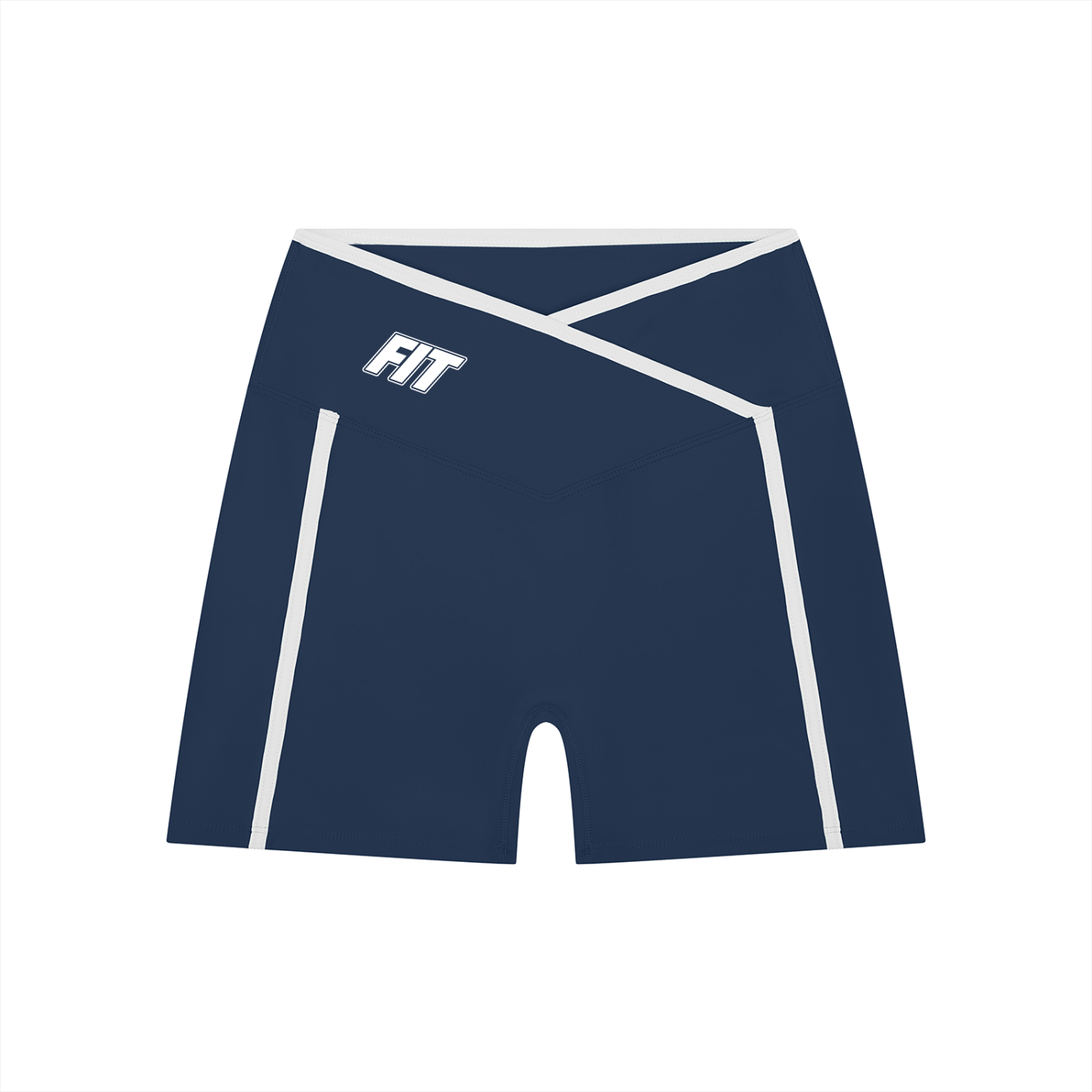 Women’s Cardio District x FIT High Rise Color Block Yoga Shorts