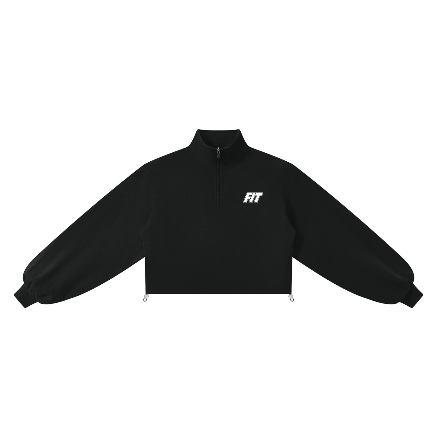 Women’s Cardio District x FIT  Mock-Neck Quarter-Zip Sweatshirt