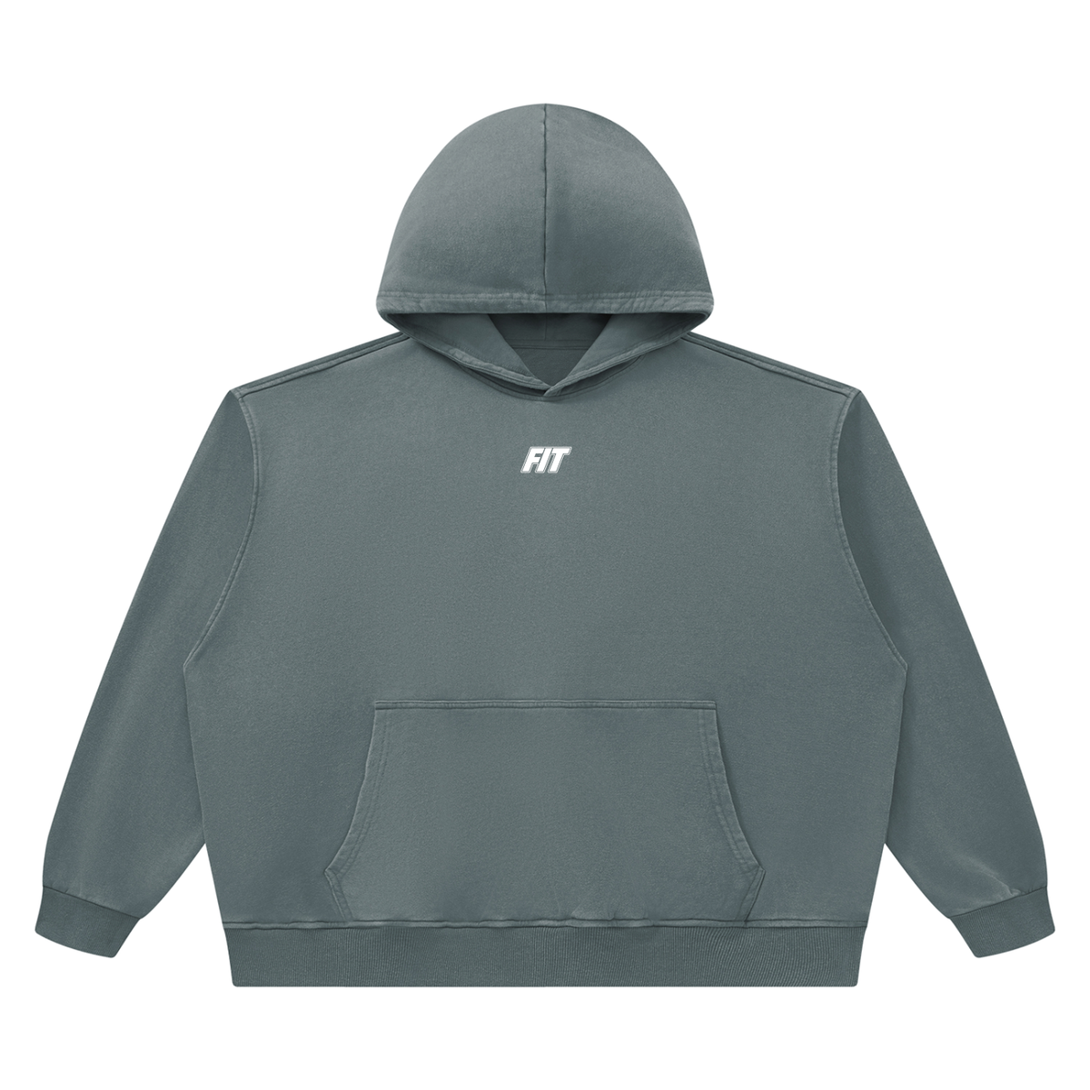 Men's Cardio District x FIT Heavyweight Vintage Wash Boxy Hoodie