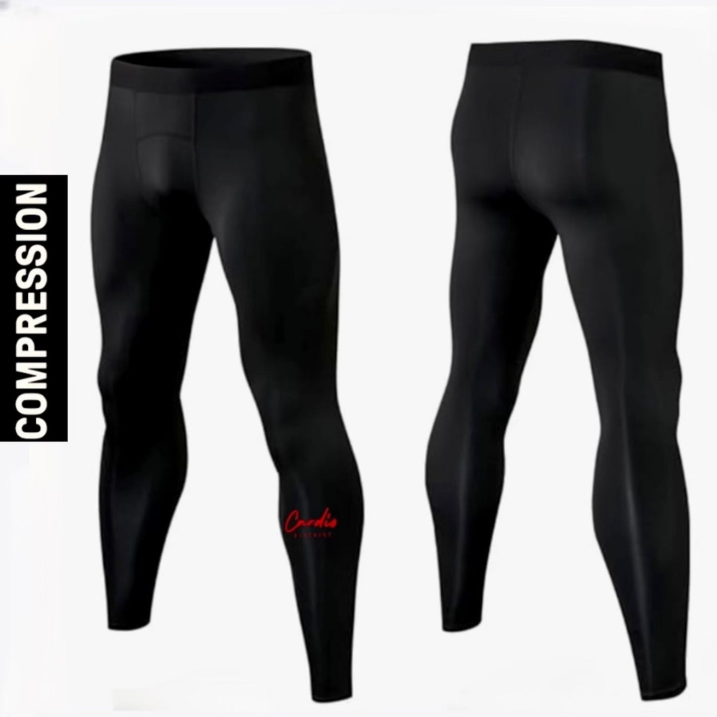 Men's Cardio District Compression Leggings Pants